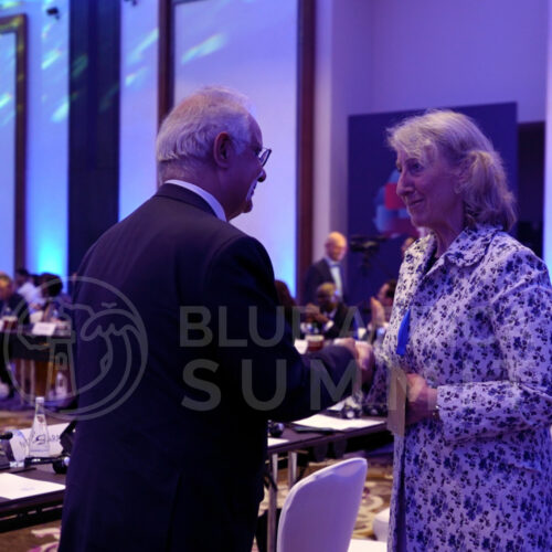 Blue Africa Summit - Nizar Baraka - Catherine Chabaud